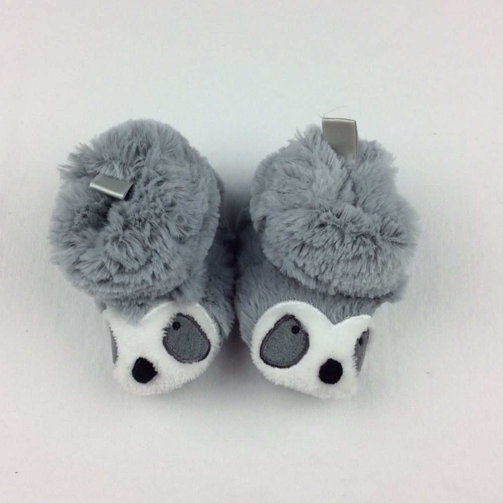 Gray Raccoon Little Tall Boot Slipers - Picture 5 of 5